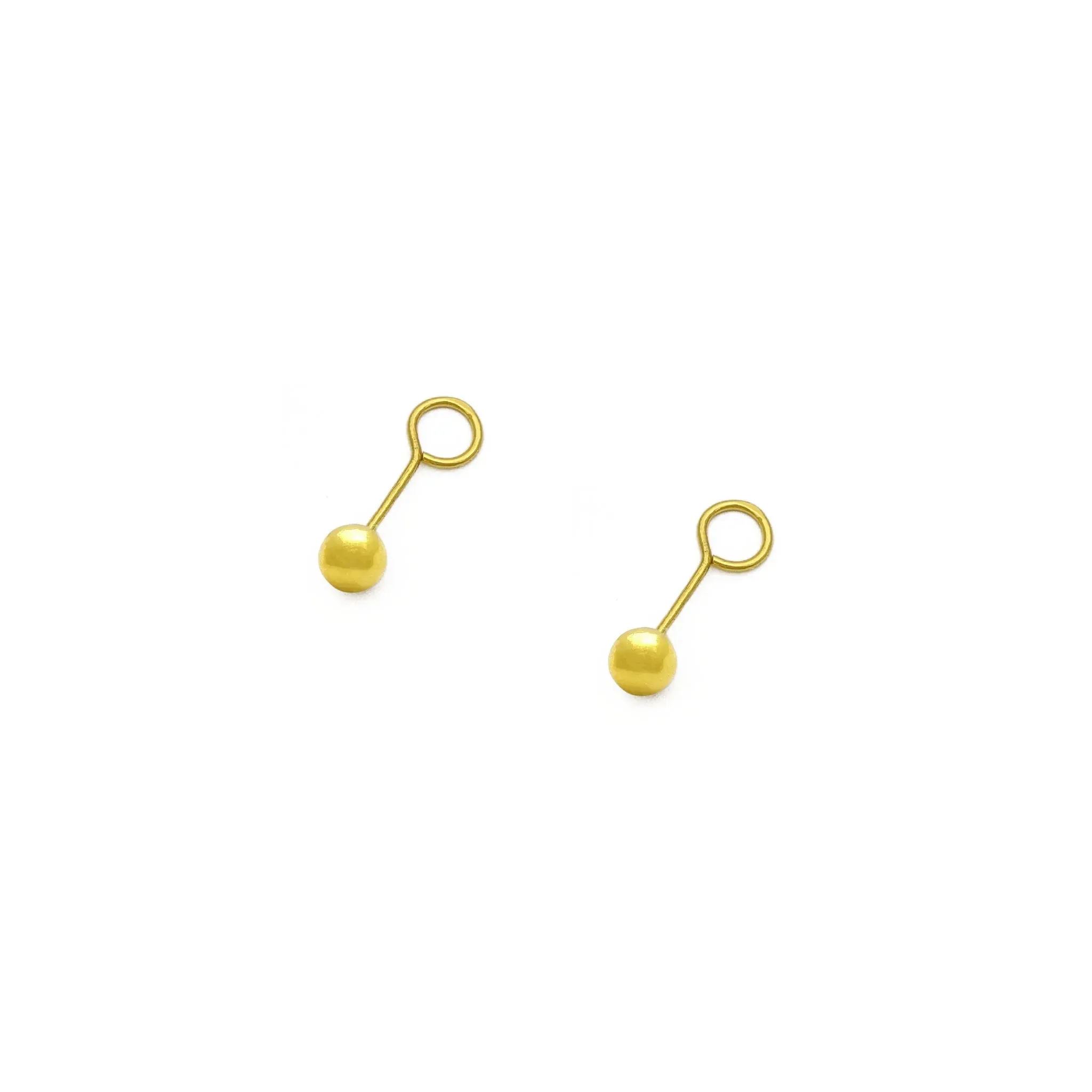 Ball Twistable Earring (24K)