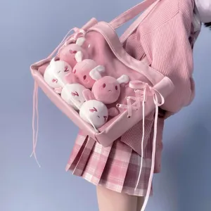 Ballet Lace  Bag Kawaii Academia Y2K Cottagecore Coquette Fairycore Dollette Princesscore