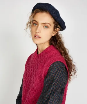 Ballybay Beret Rich Navy