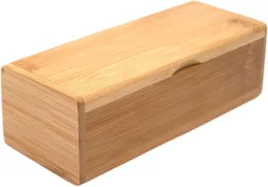 Bamboo Sunglasses Storage Box Sleek Versatile Use Watch Box for Store Travel