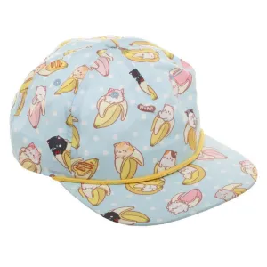 Bananya All Over Print Snapback Cap