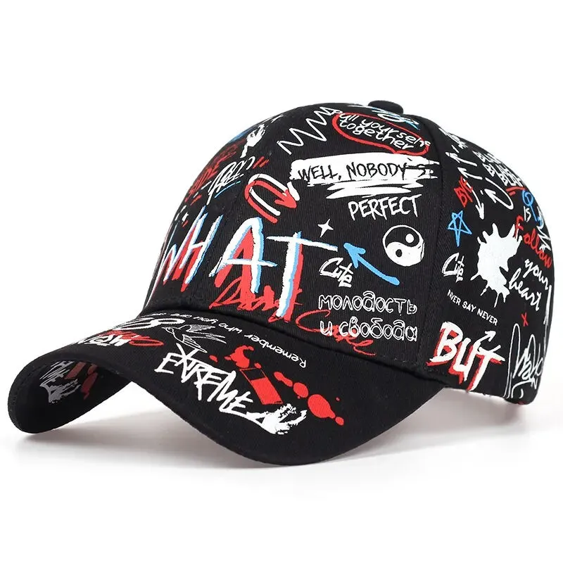 Baseball Cap Letter Printing Snapback Streetwear Unisex Hat