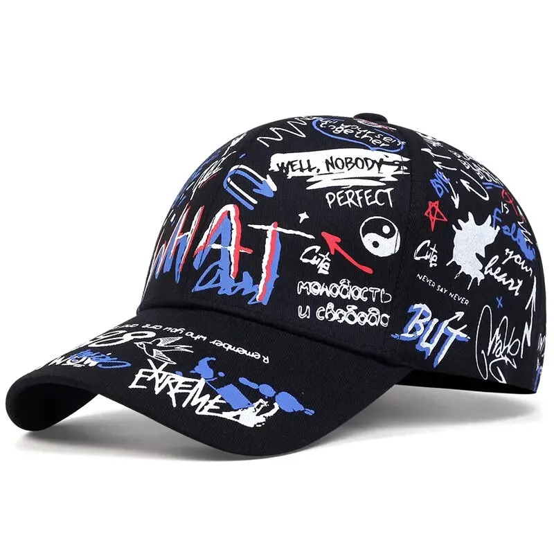 Baseball Cap Letter Printing Snapback Streetwear Unisex Hat
