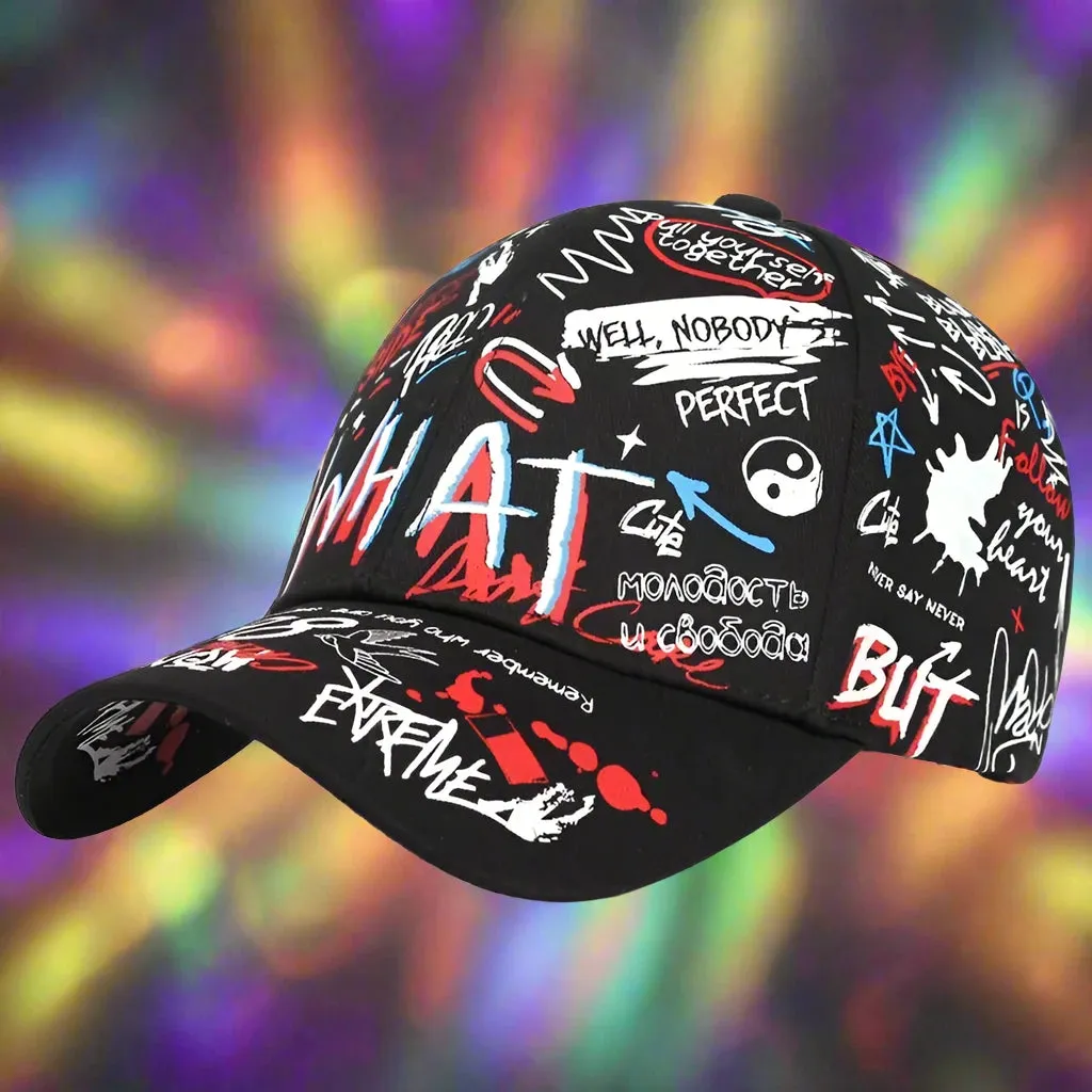 Baseball Cap Letter Printing Snapback Streetwear Unisex Hat