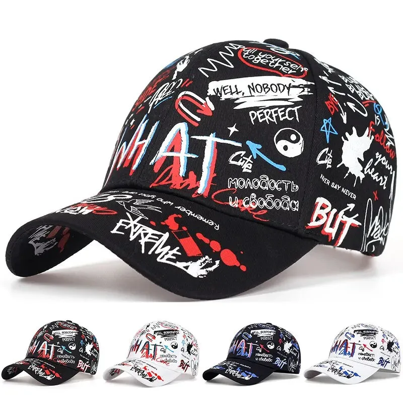 Baseball Cap Letter Printing Snapback Streetwear Unisex Hat