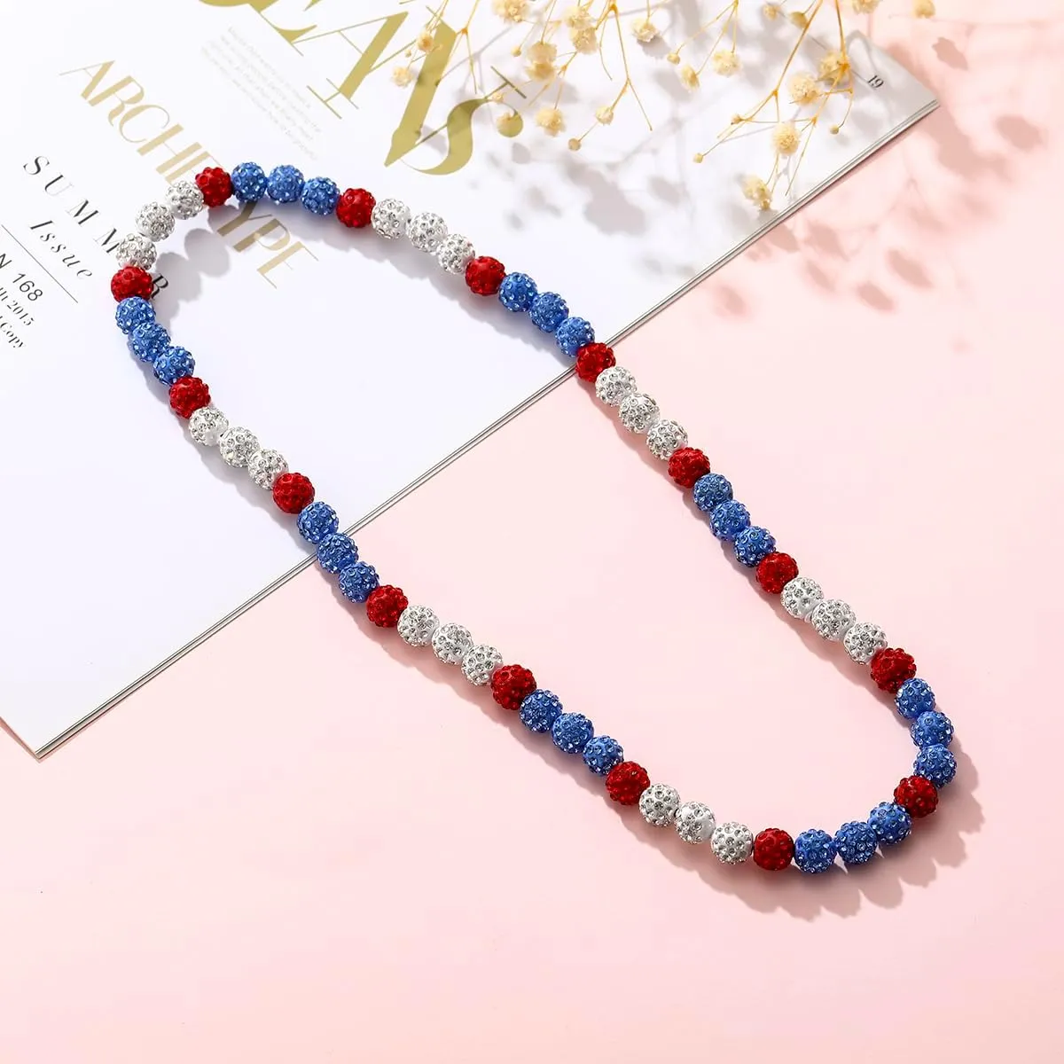 Baseballer Necklace Rhinestone Baseball Necklace Jewelry Gift