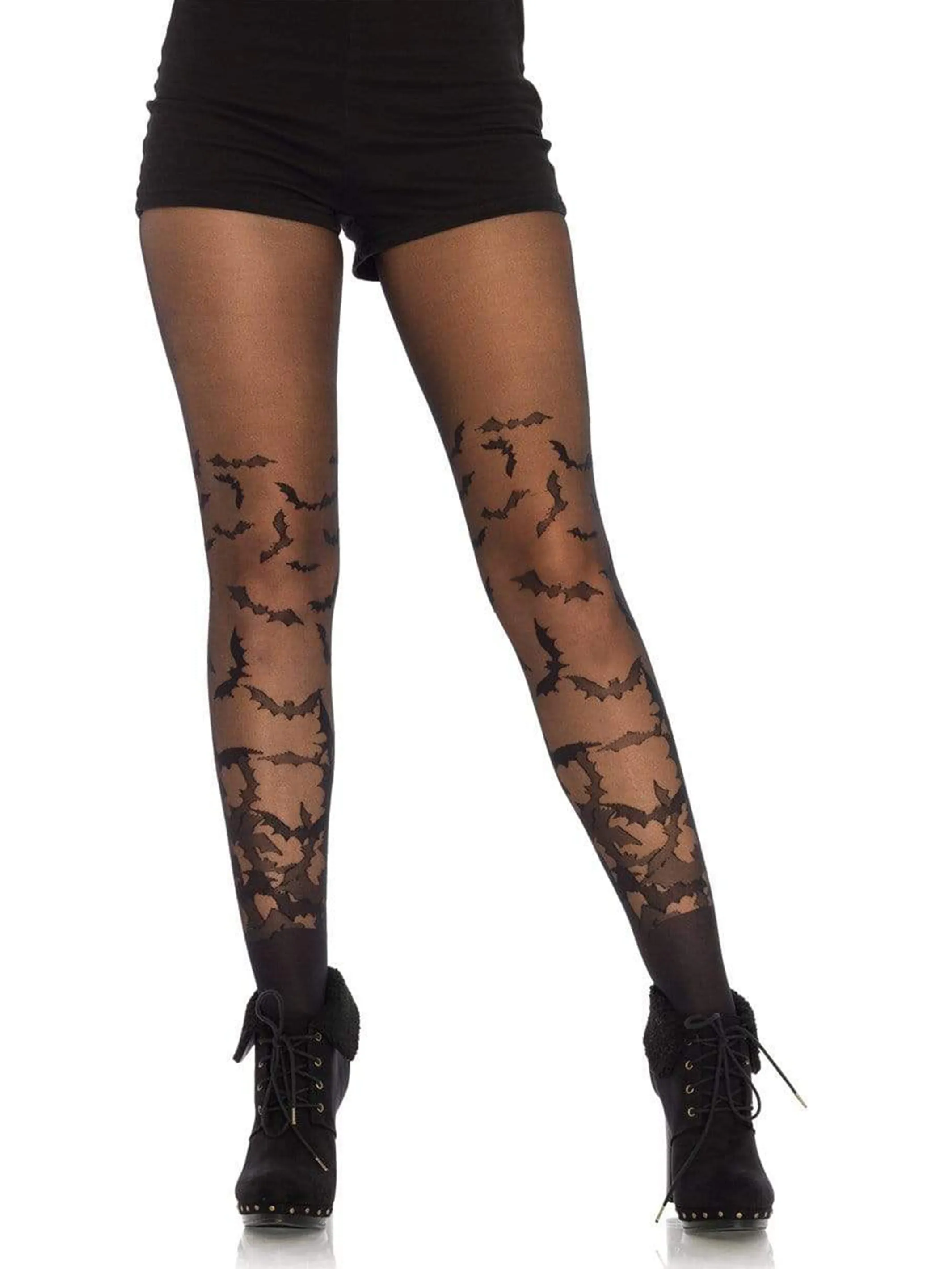 Bat Wing Sheer Tights