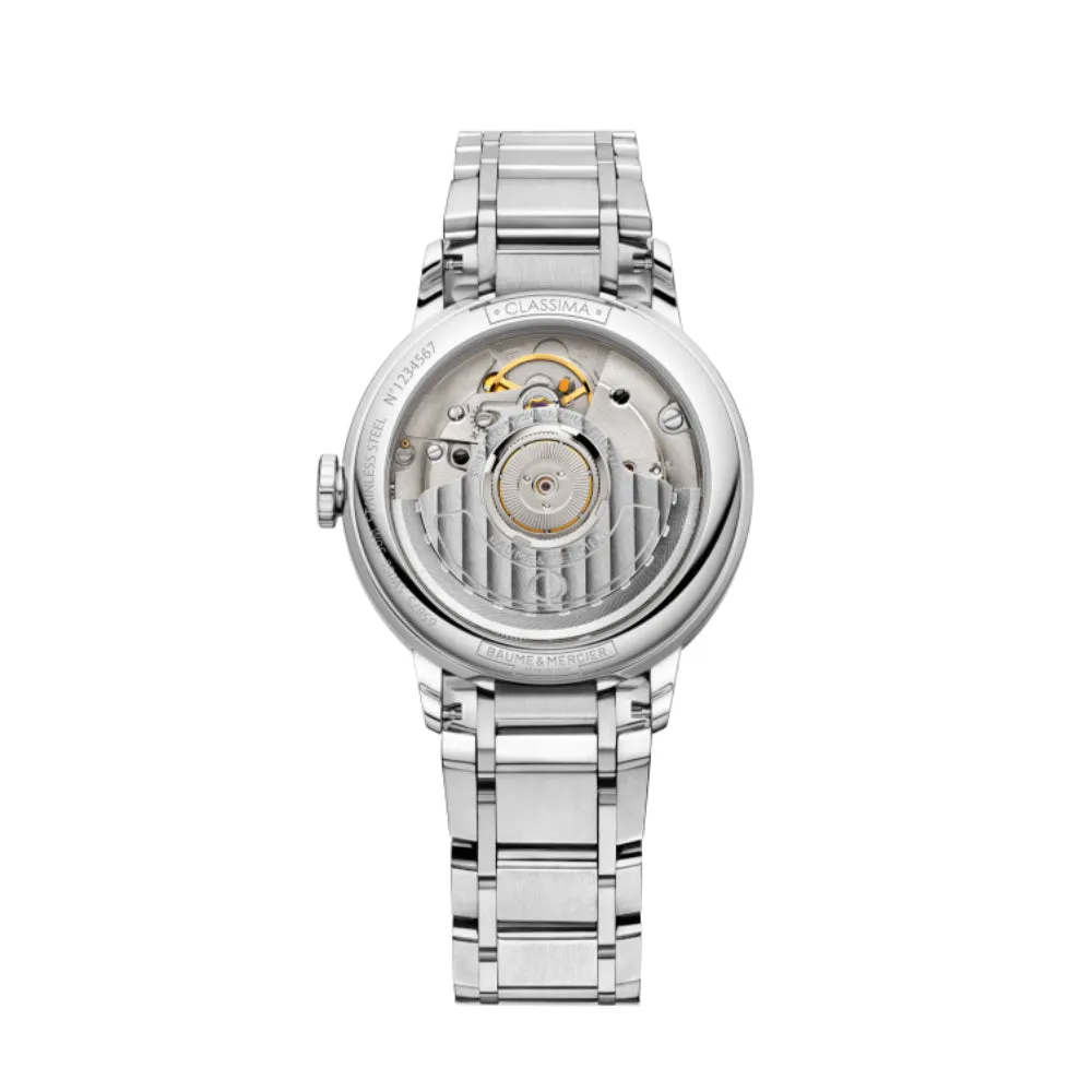 Baume et Mercier Classima Diamond-Set Ladies Automatic Watch 10496