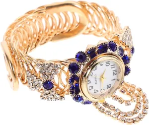 Beaupretty 1Pc Bling Luxury Bracelet Watch Stylish for Casual Events Present for Birthdays Thanksgiving Comfortable Fashionable Design