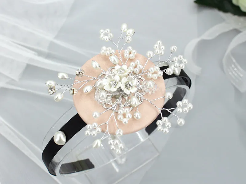 Beautiful Pearl Flower Hairband (5 Colors)