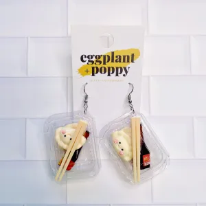Bento Box Earrings - Dumpling