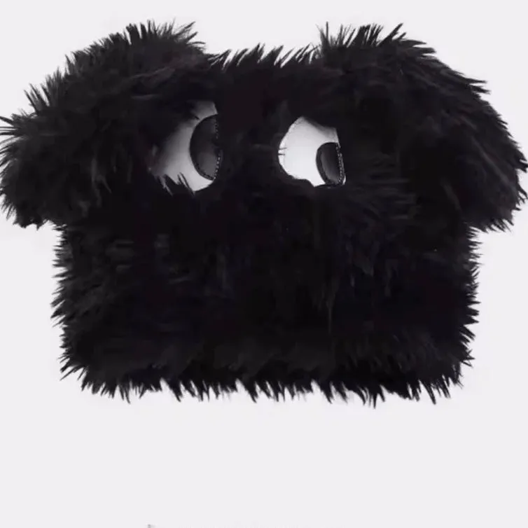 Big Eyes Furry Hat
