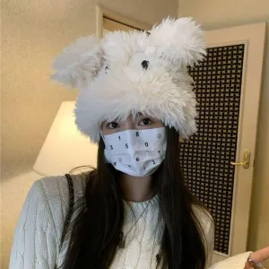 Big Eyes Furry Hat