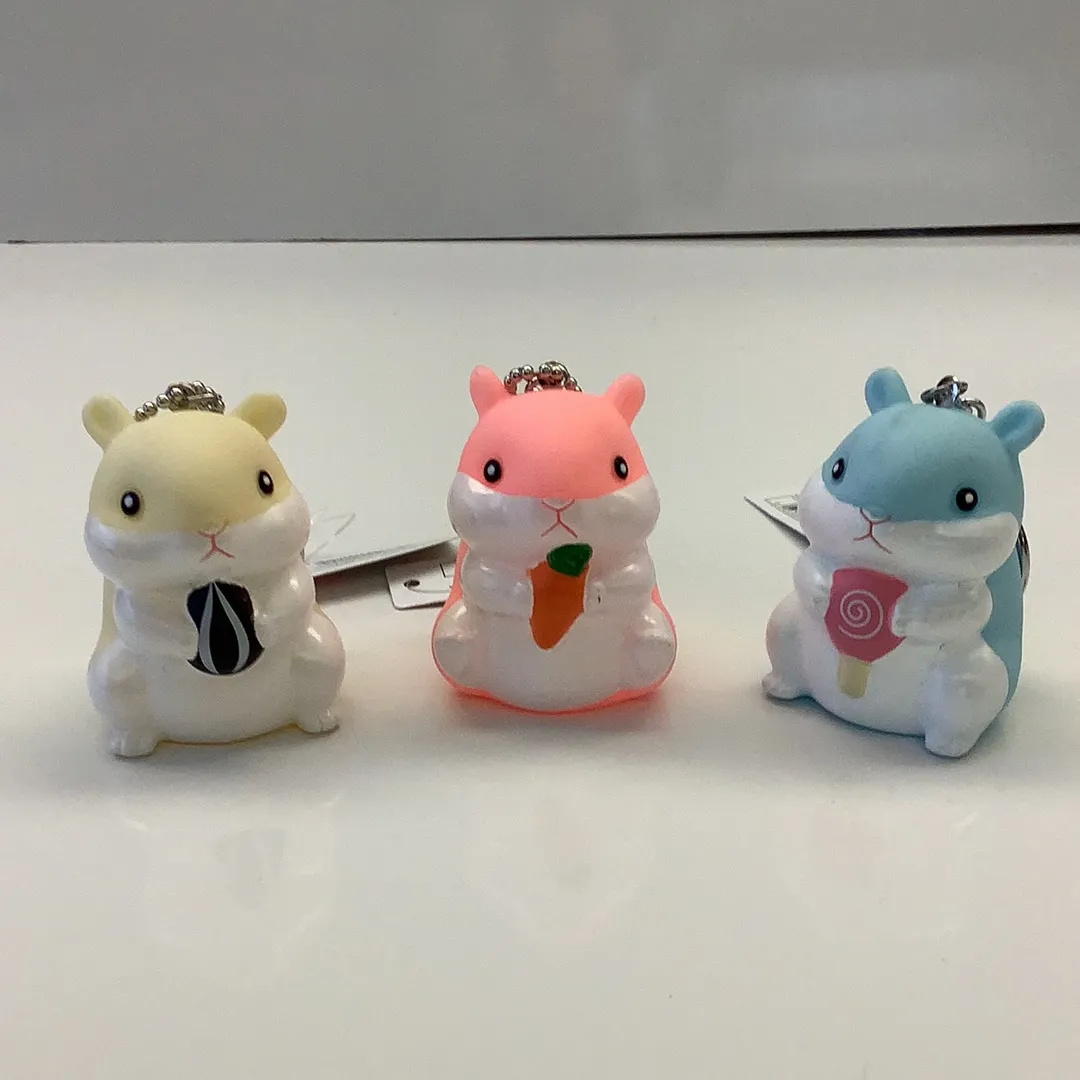 Big Hamster Charm Keyring | 12017 | BC USA