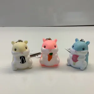 Big Hamster Charm Keyring | 12017 | BC USA