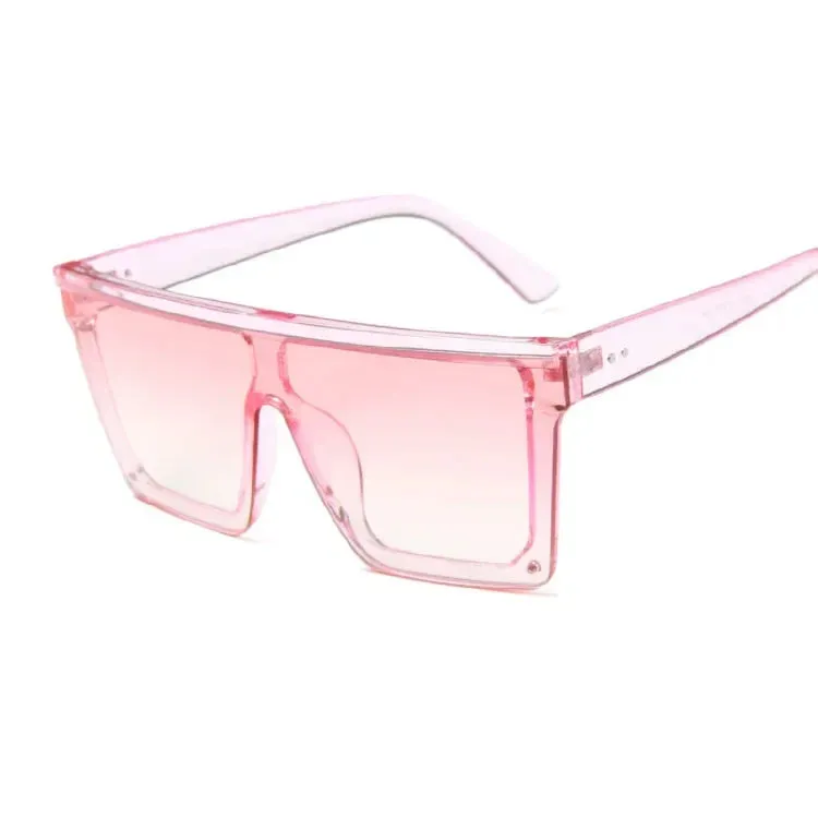 Big oversized Frame square frame shield visors classy sunglasses