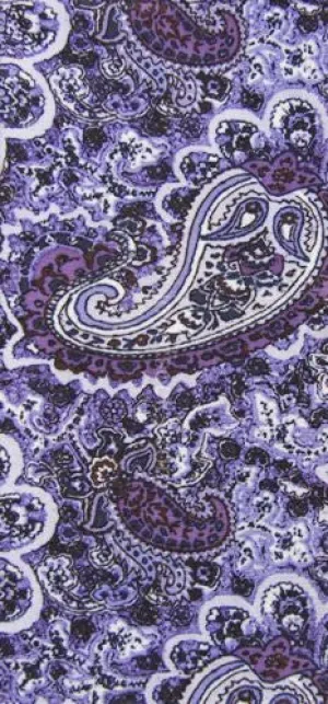 Big Purple Paisley Tights