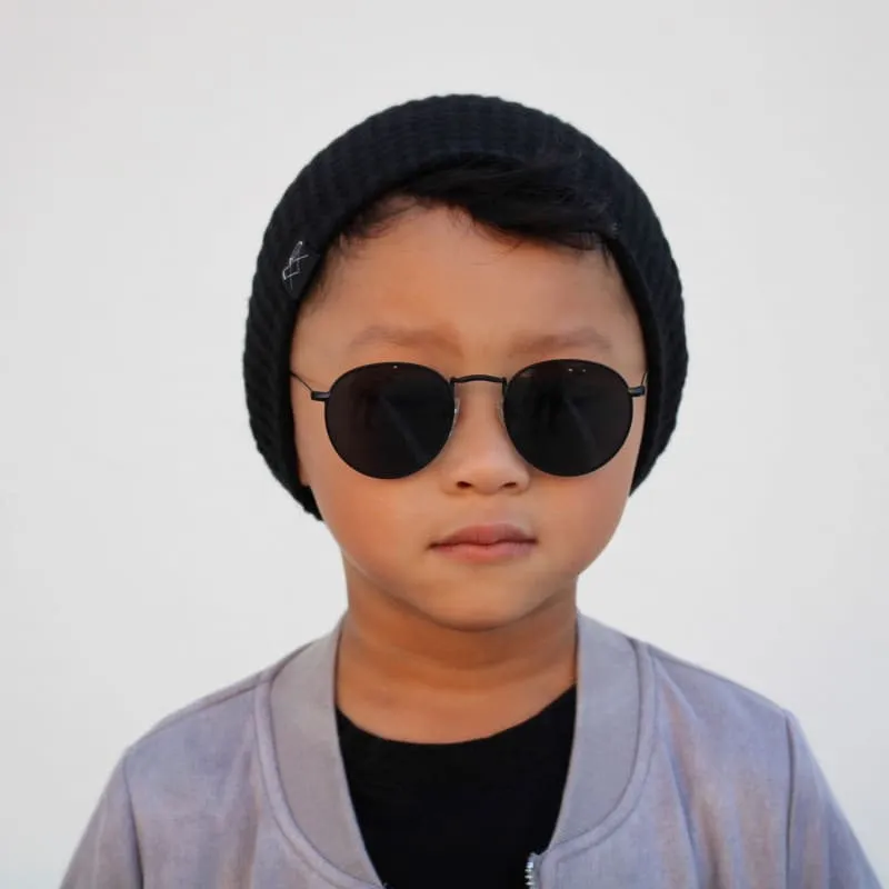 Black | Cozy Waffle Knit Beanie