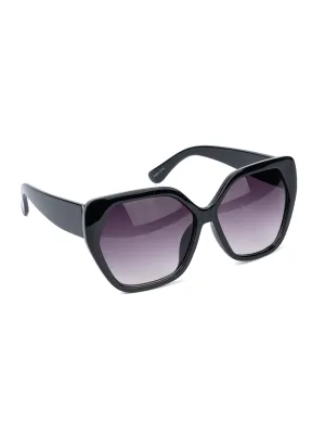 Black Geometric Sunglasses