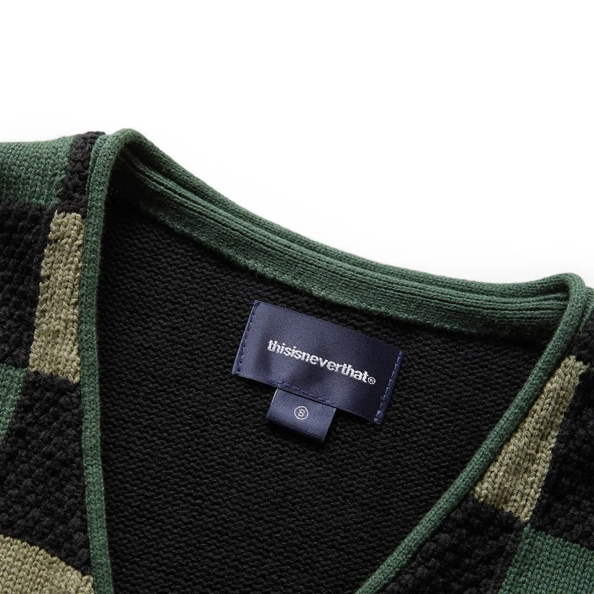 BLOCK KNIT VEST
