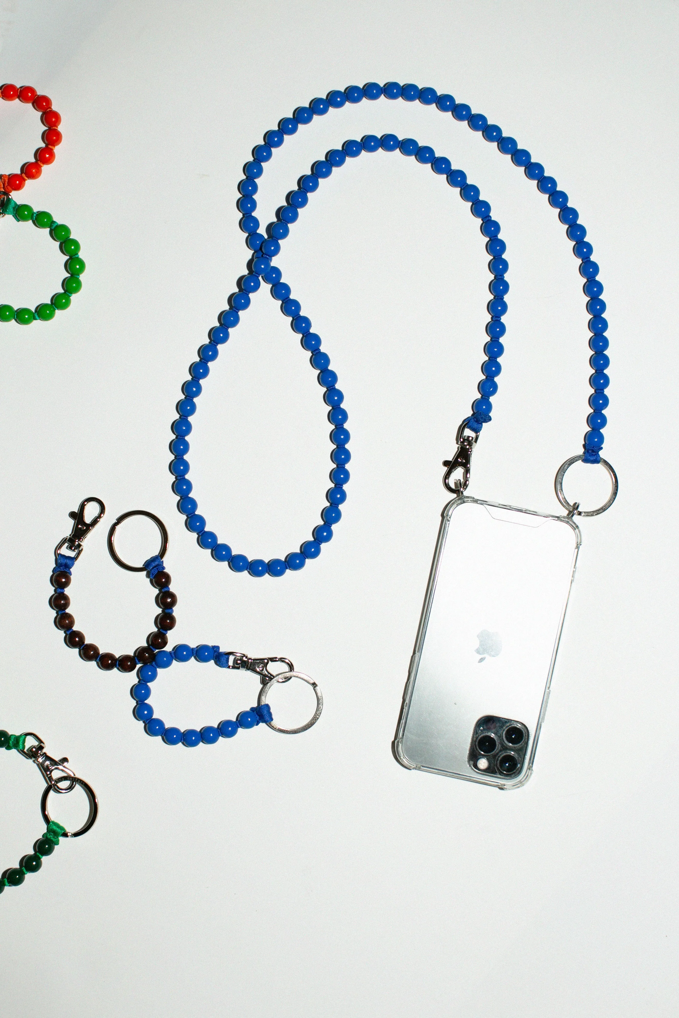 Blue Handykette Iphone Necklace