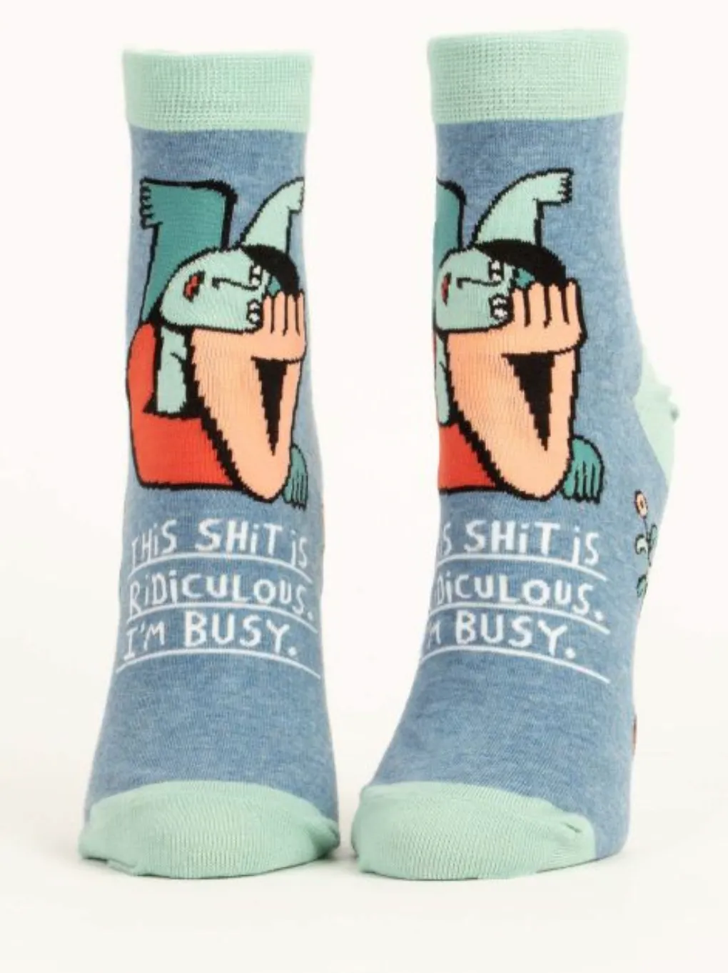 Blue Q Women’s Crew Socks