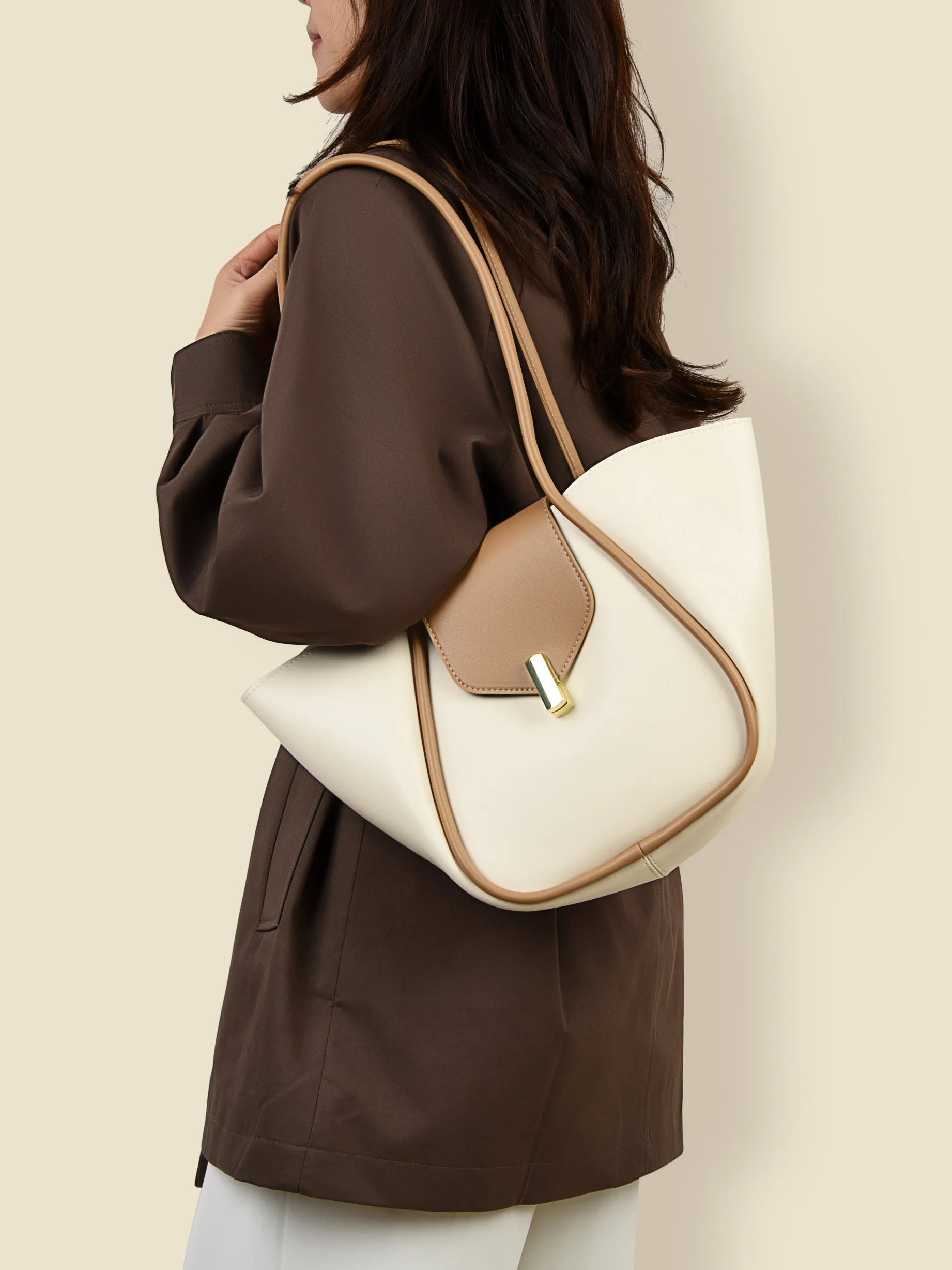 Blue Zone Planet |  PU Leather Shoulder Bag with Pouch