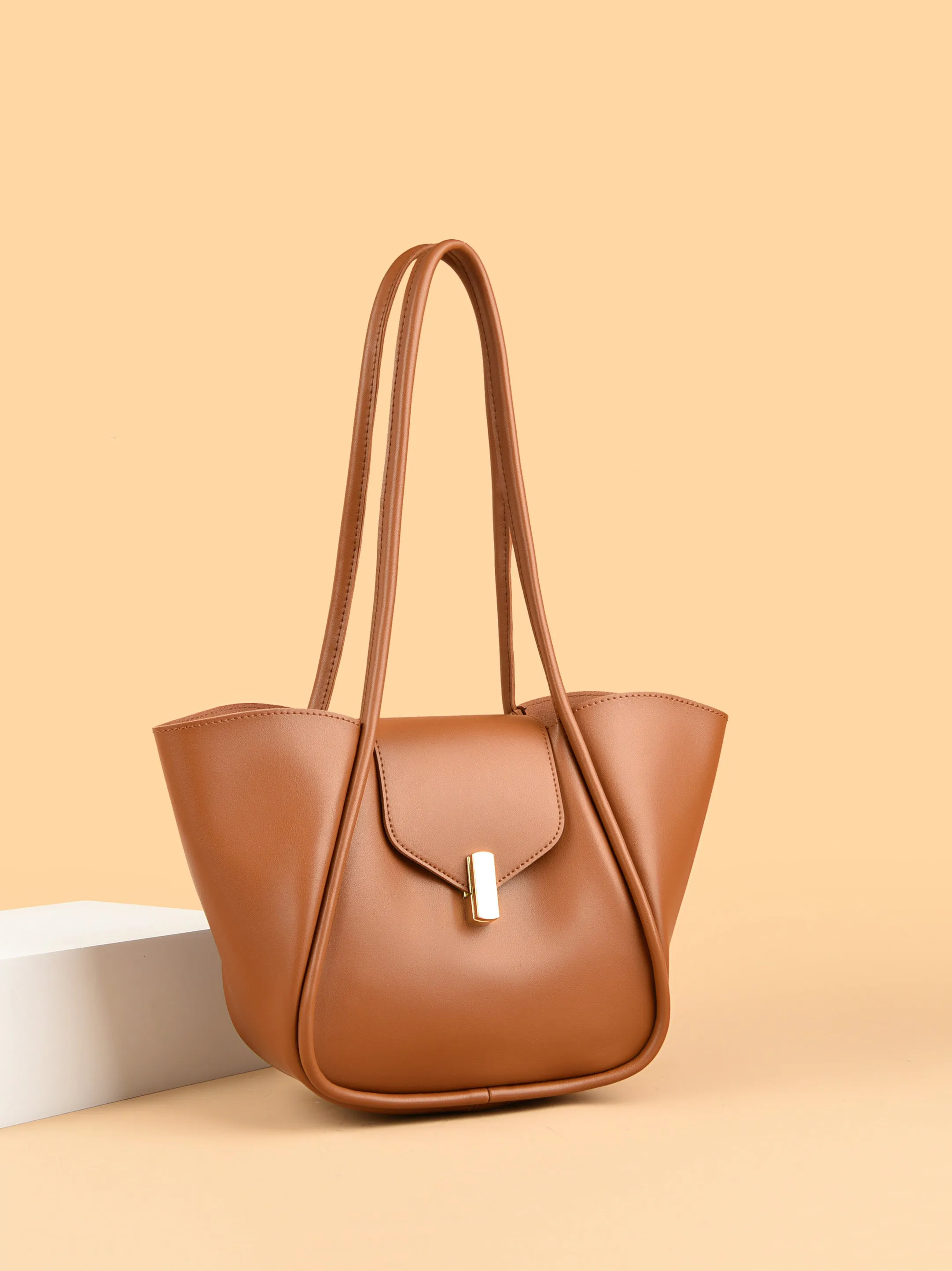 Blue Zone Planet |  PU Leather Shoulder Bag with Pouch