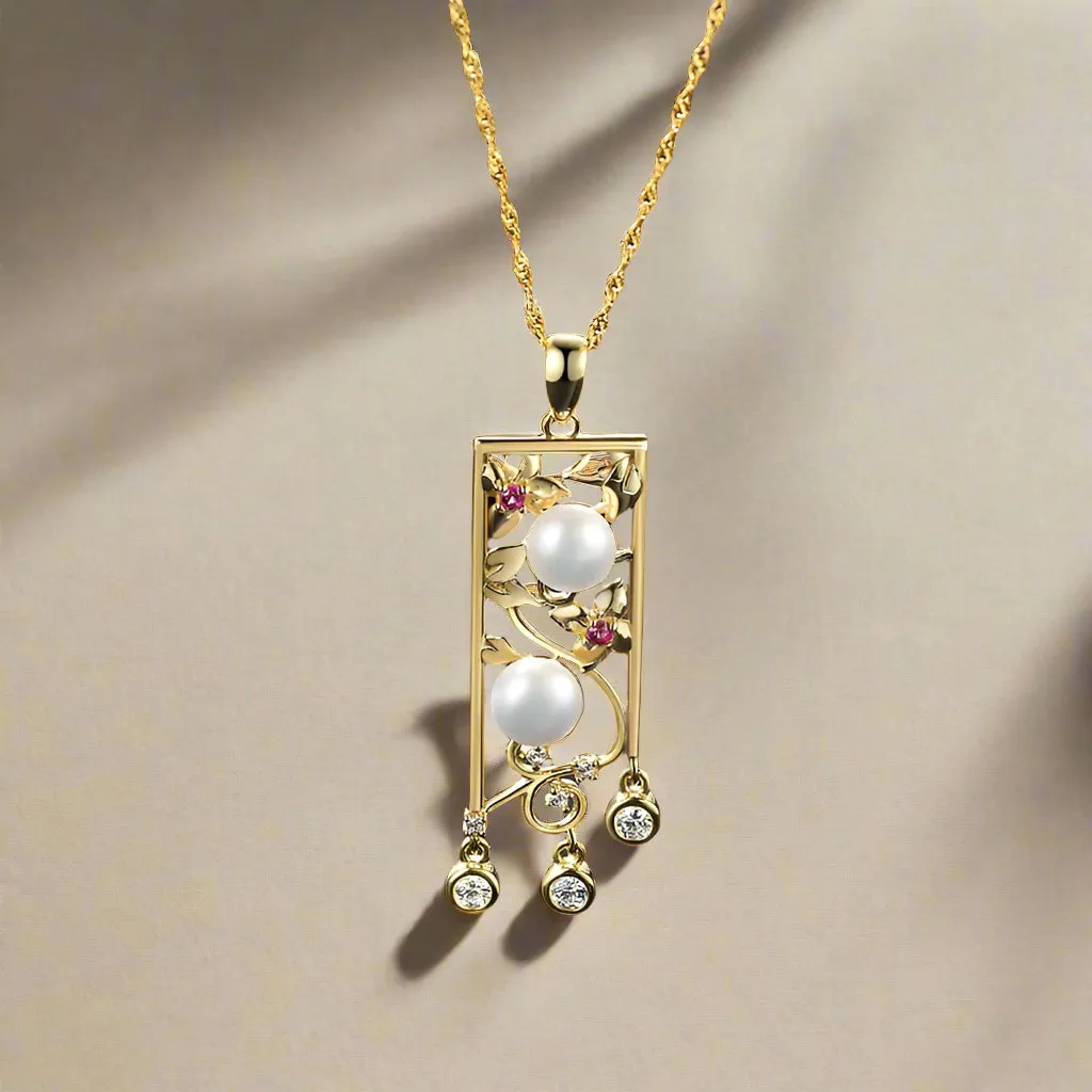 Bohemia Style Freshwater Pearl Necklace