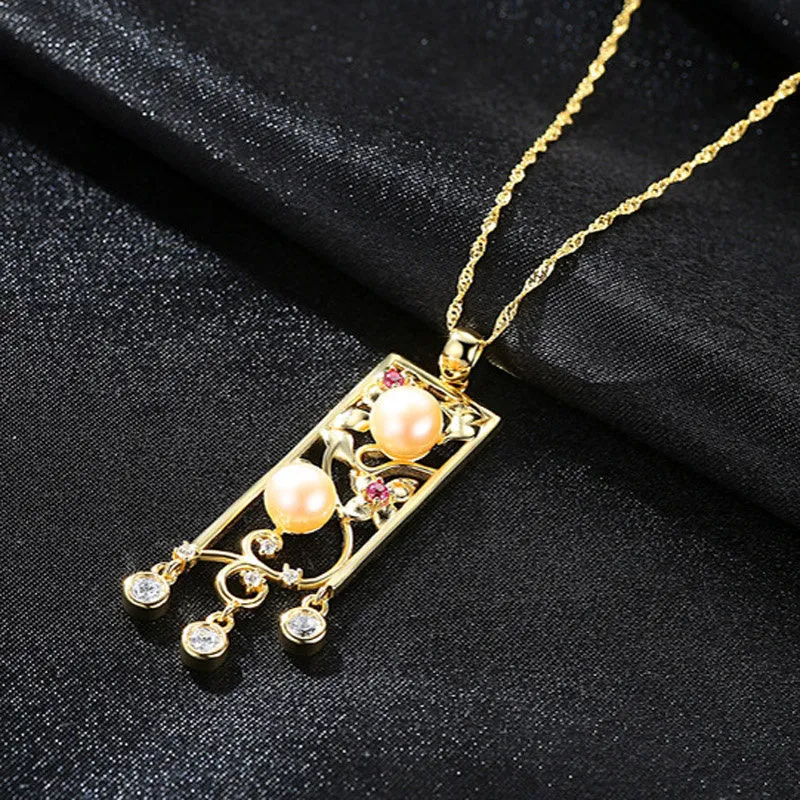 Bohemia Style Freshwater Pearl Necklace