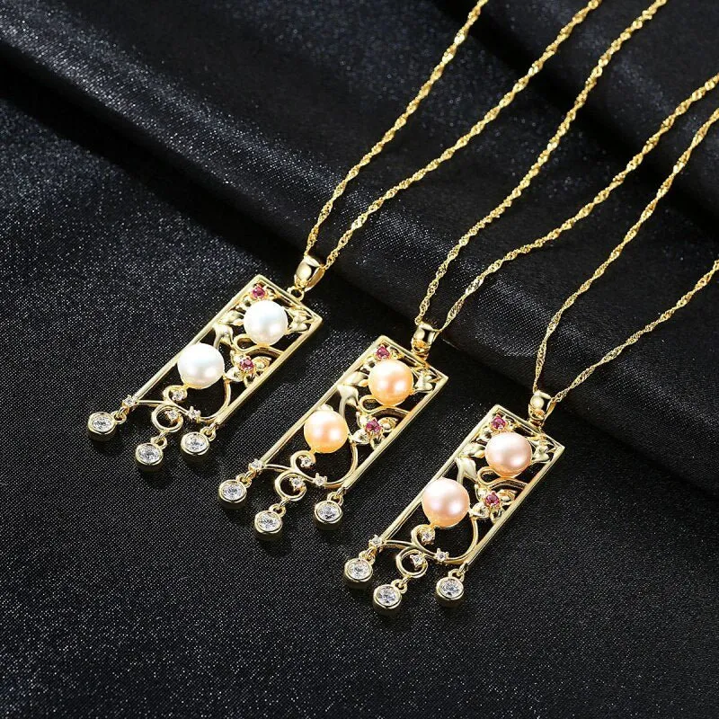 Bohemia Style Freshwater Pearl Necklace