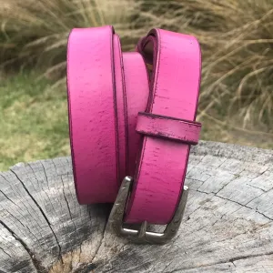 Boho Vintage Style' Slinki' Belt in Raspberry