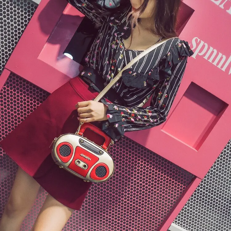 Boombox Crossbody Bag