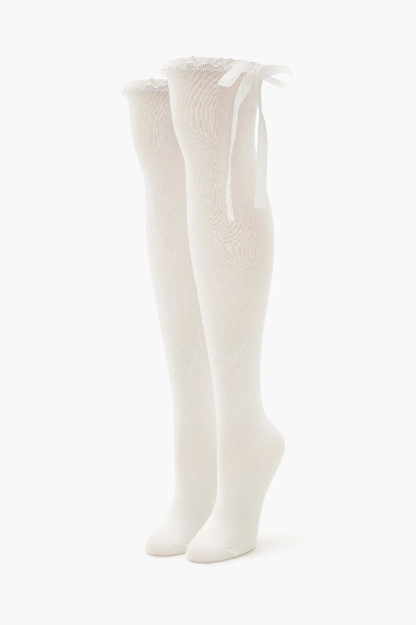 Bow Over-the-Knee Socks