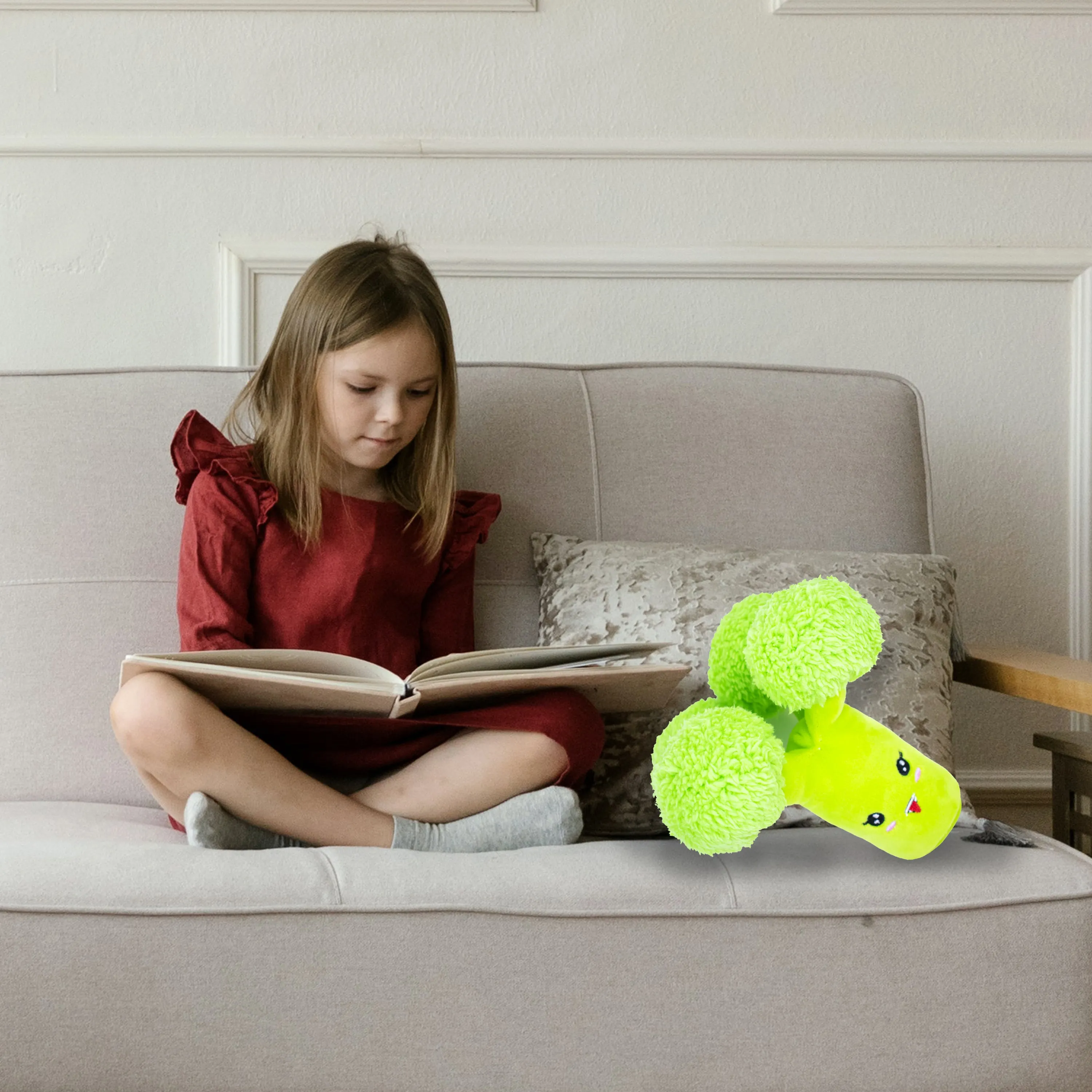 Broccoli Plush Soft Stuffed Toy - Kid Stuffed Toy 5.5"