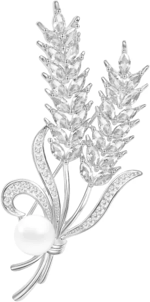 Brooch Pins for Women Fashion Jewelry Cubic Zirconia Brooches and Pins for Birthday Wedding Party Gift