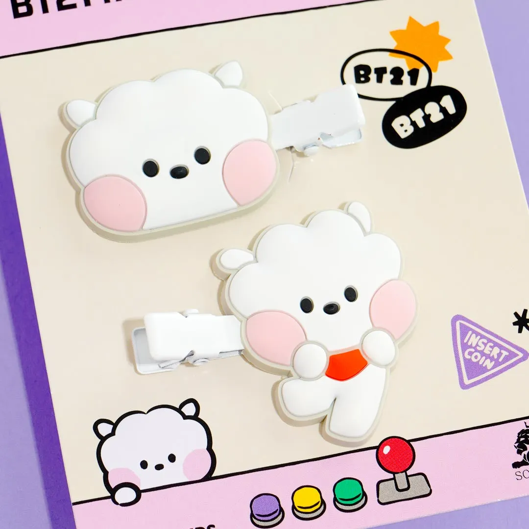 BT21 Bangs Hair Clips - RJ