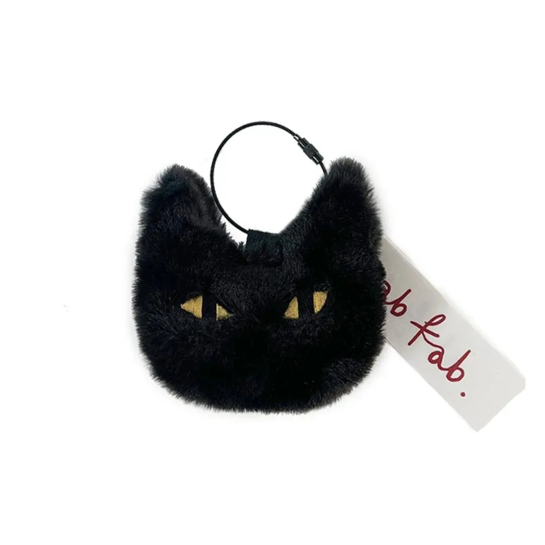 BTS SUGA Concert Black Cat Grey Cat Keychain