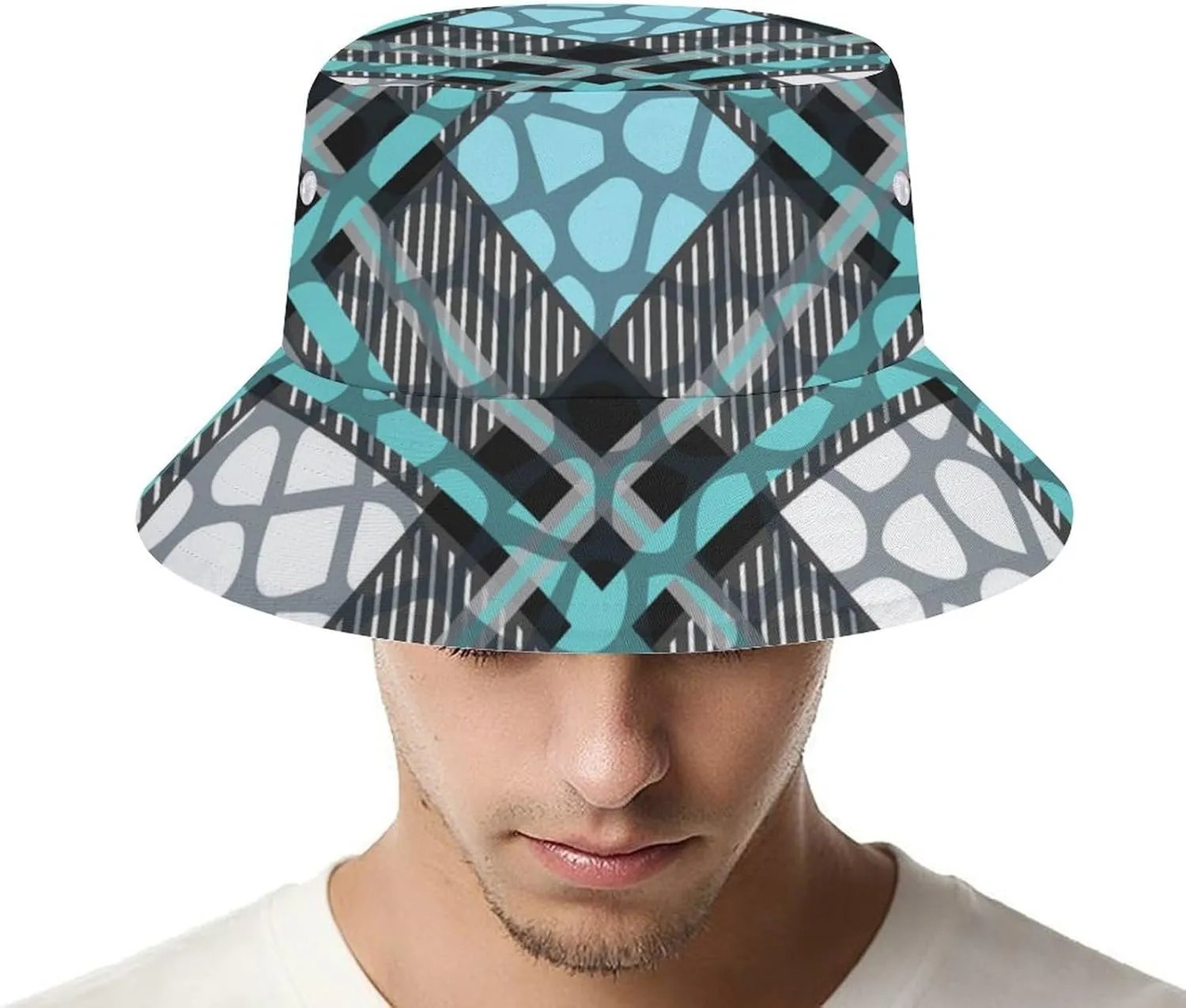 Bucket Hat Packable Fisherman Hat Summer Travel Beach Sun Hats for Men Women Outdoor