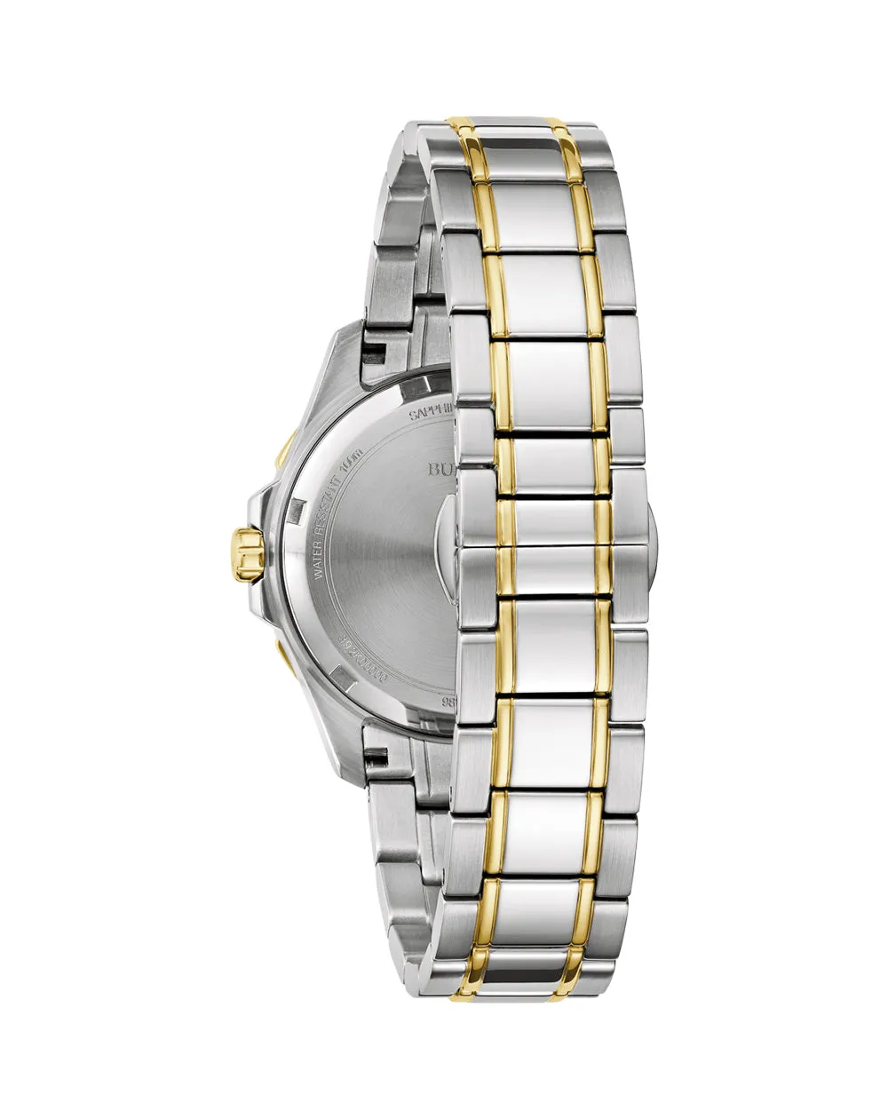 Bulova Marine Star Diamond Watch Stainless Steel with Mother of Pearl Dial 98P227