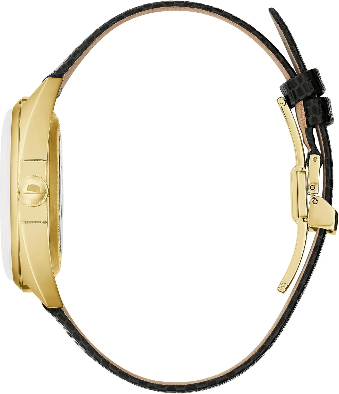 Bulova Men's Frank Sinatra 'Fly Me to The Moon' Automatic Stainless Steel Case Watch, Textured Leather Strap, 42 Hour Power Reserve, 3 Hand