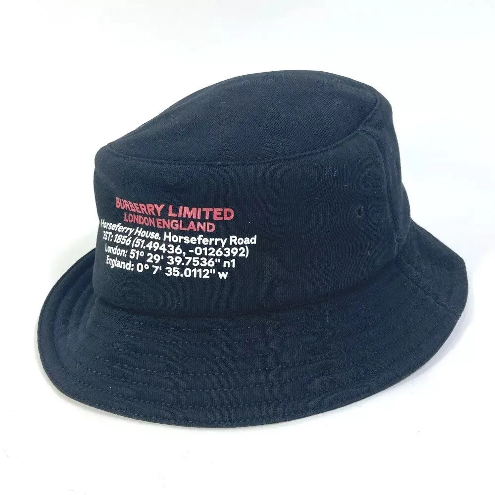 BURBERRY HORSEFERRY BOB HAT LOGO BUCKET HAT