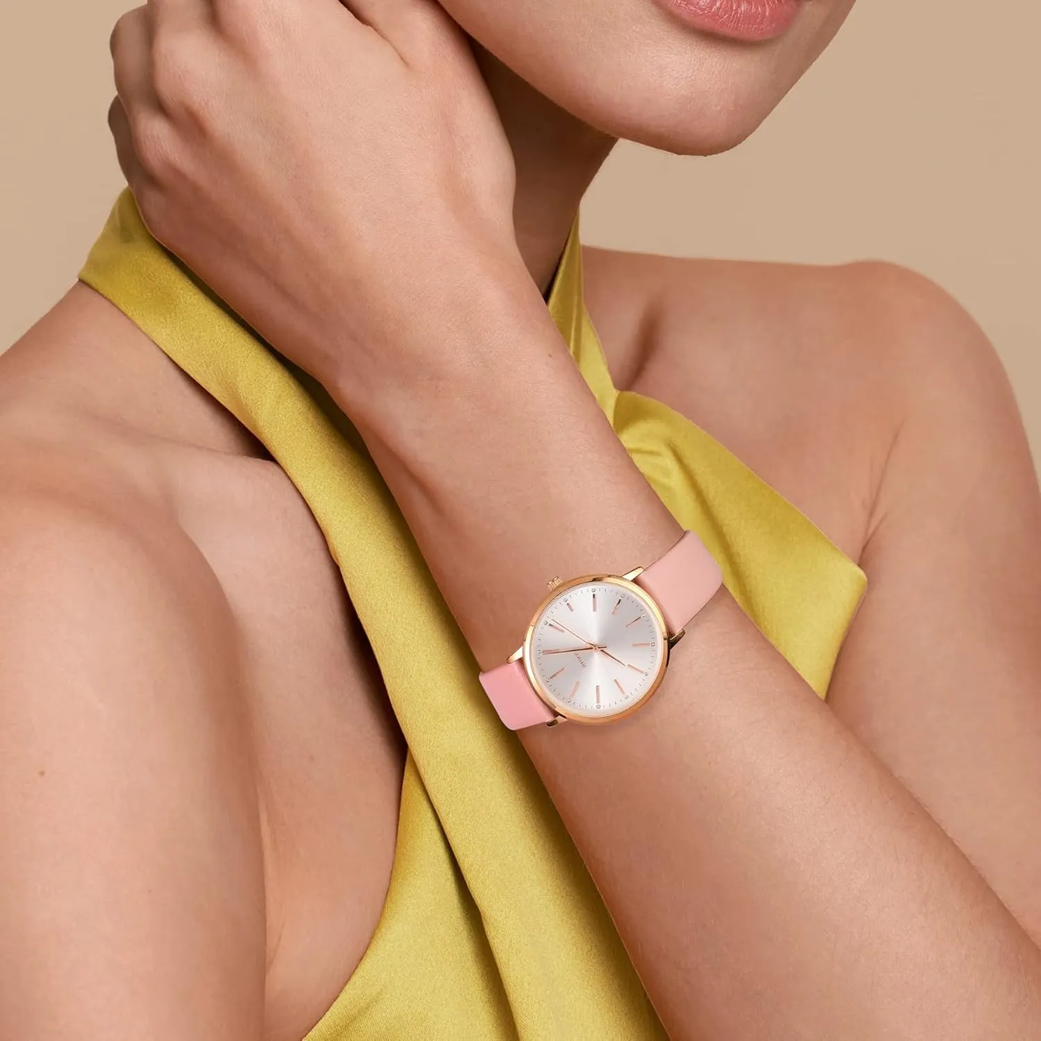 BUREI Women Wrist Watches Fashion Minimalist Analog Leather Quartz Waterproof Watches for Women