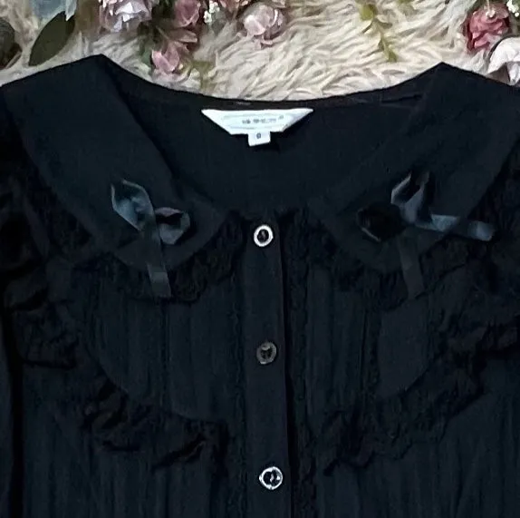 (BuyformeDMFS Lolita ~Summer Short Sleeve Cotton Lolita Blouse