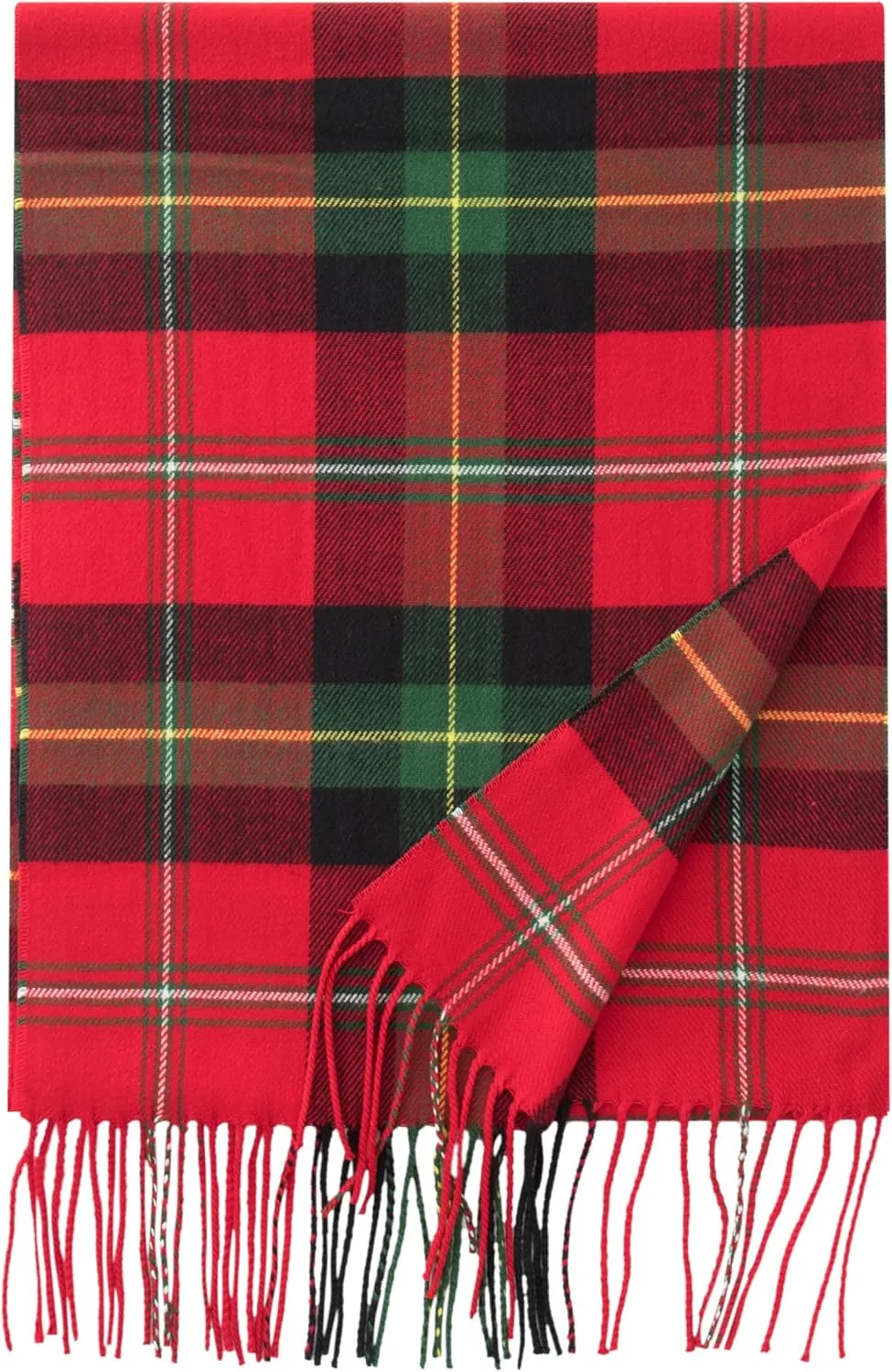 CALVIN & OLIVIA Ultra-Soft Winter Cashmere Feel Scarf Warm Long Unisex Winter Scarves Perfect Holiday Gift for Women Men