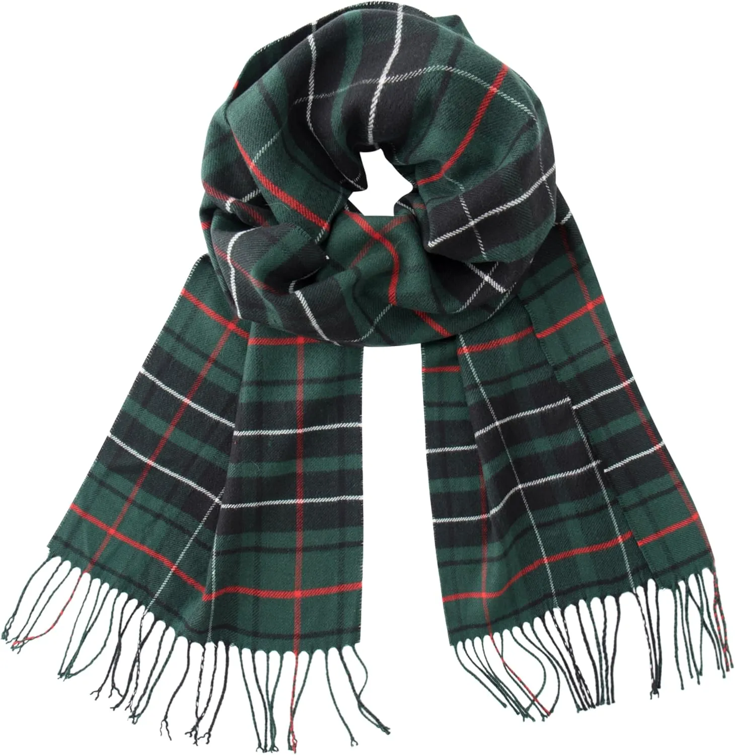 CALVIN & OLIVIA Ultra-Soft Winter Cashmere Feel Scarf Warm Long Unisex Winter Scarves Perfect Holiday Gift for Women Men