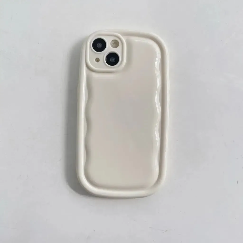 Candy phone case|Korean Cute Candy Color Oval Phone Case