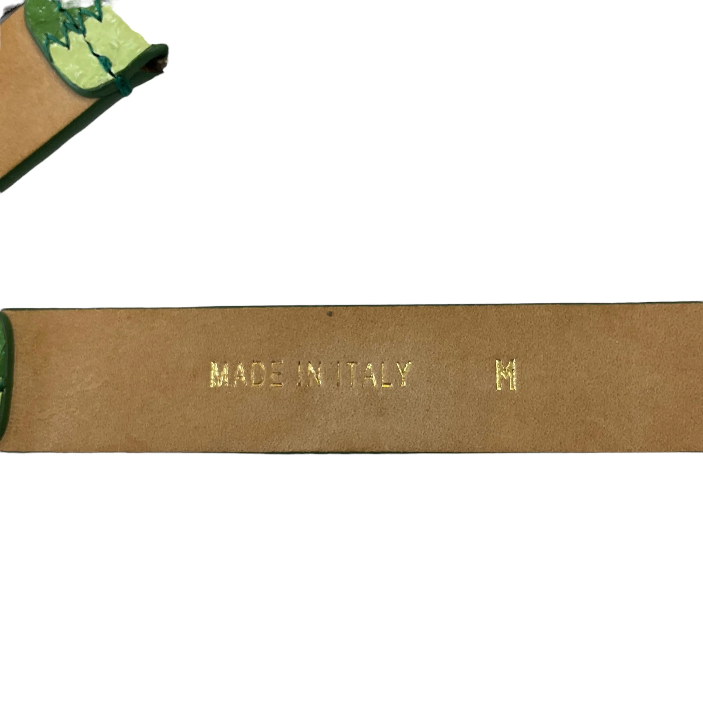 Carolina Herrera Snake Skin Belt. Size M