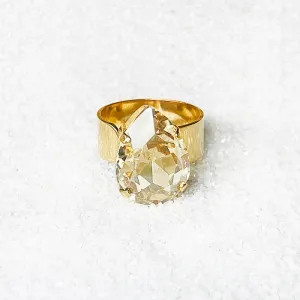 Carrie Gold Swarovski Ring