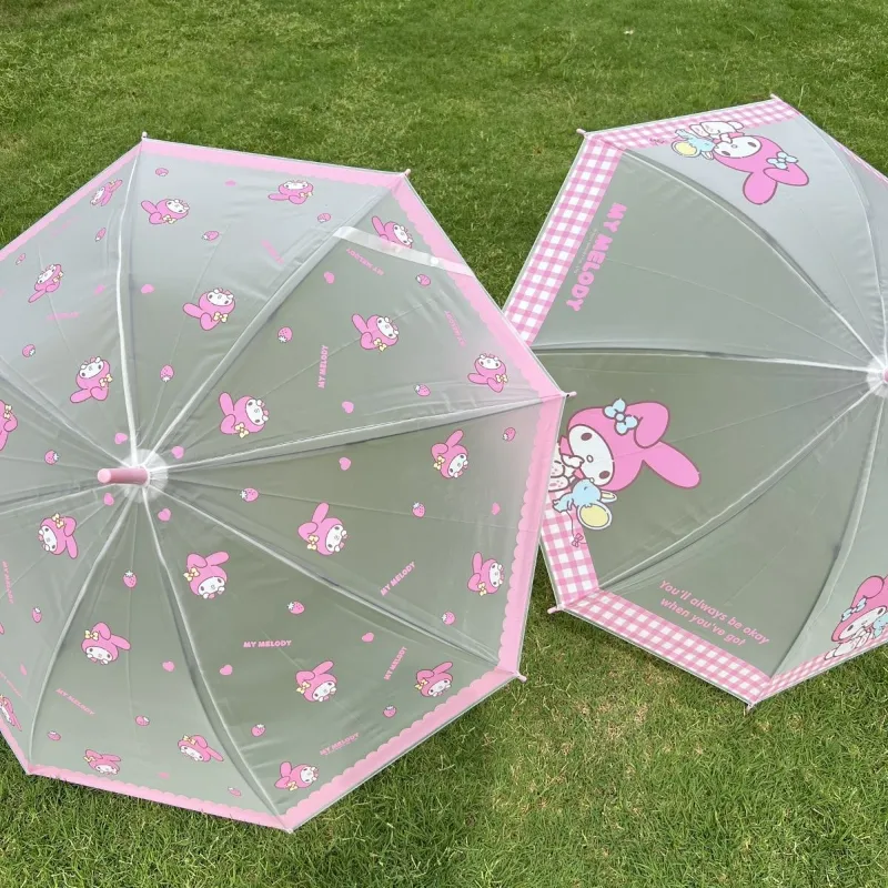 Cartoon Melo Transparent Matte Umbrella KI555